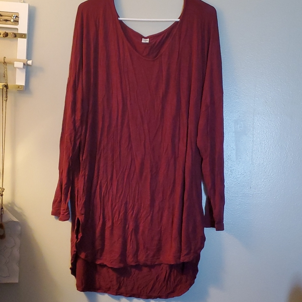 Womans long sleeve top